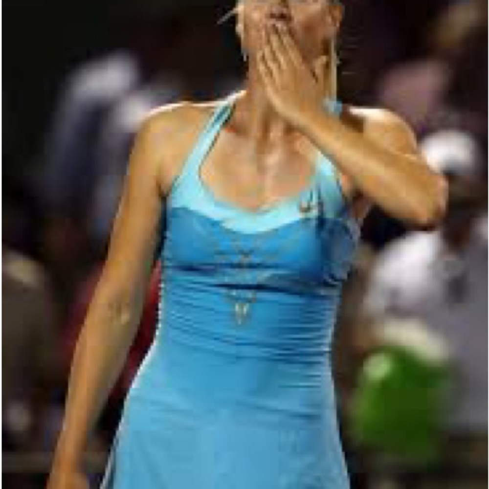 Stunning Maria Sharapova’s Nike tennis dress